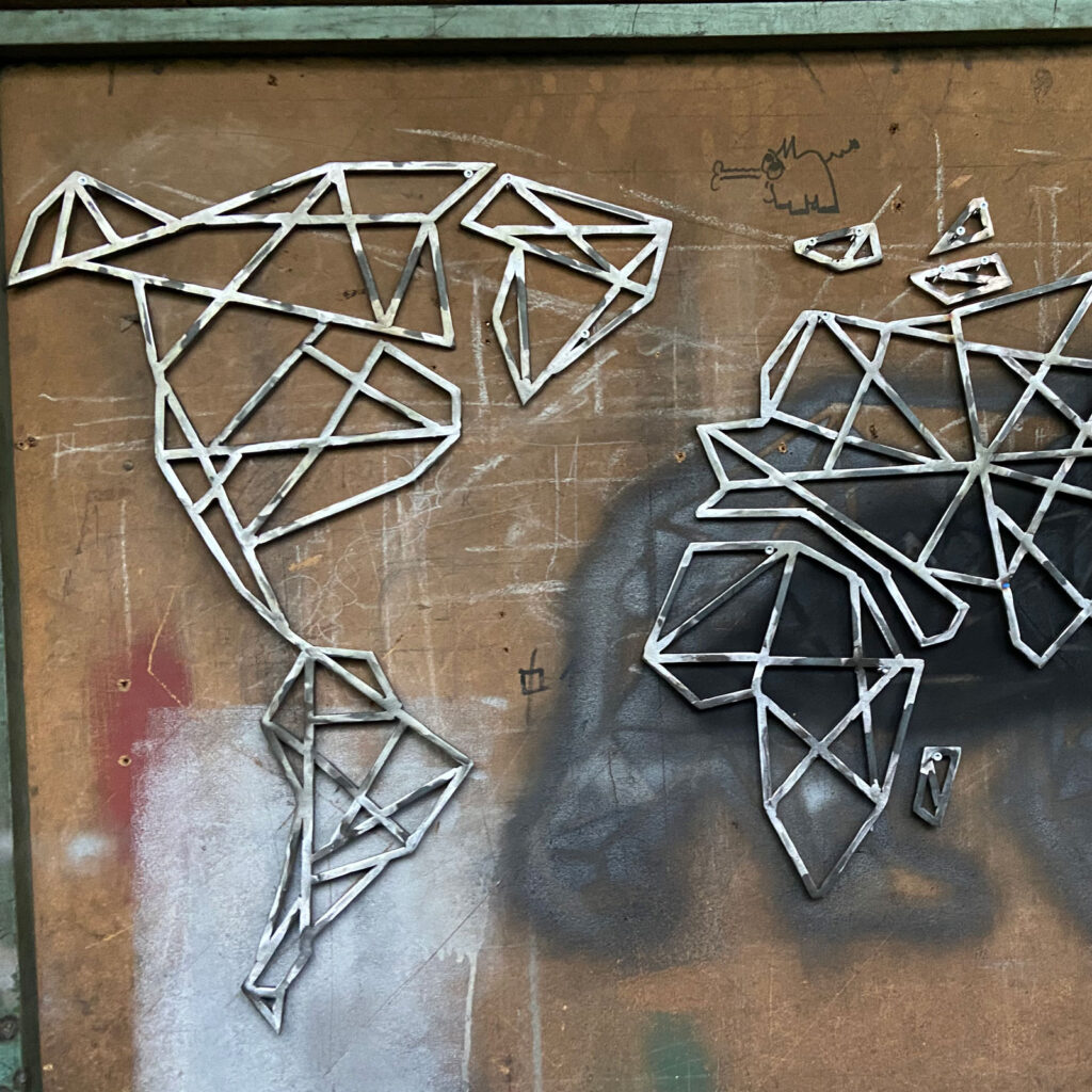 Blacksmith Design Weltkarte 1